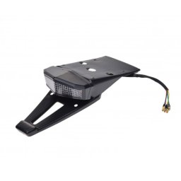 Aripa spate cu stop si semnalizari LED, culoare negru