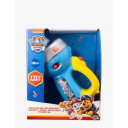 PAW PATROL - Lanterna Multicolora cu sunete din serialul Paw Patrol, Galben/Albastru 1 an+