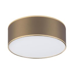 Plafonieră LED SIRJA, 20 W, 230 V, 4000 K, Ø 35 cm, maro/auriu