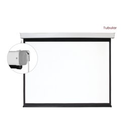 Ecran Proiectie Electric MGT ESAC100 | 200x150cm, Perete, Alb