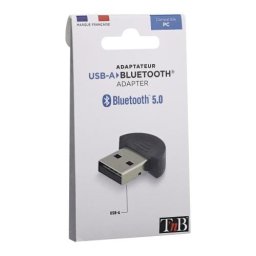 Adaptor Bluetooth TnB ADABT5 | USB, Bluetooth 5.0, Negru