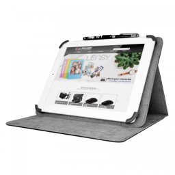 Husa Tableta TnB BUNTABTRVL | 10 inch, Universala, Gri