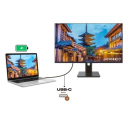 Monitor JAPANNEXT JN-IPS27FHDR | 27", IPS, Full HD, USB-C