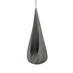 Leagan tip cocon pentru copii meowbaby aesthetic khaki , locul preferat pentru joaca si relaxare