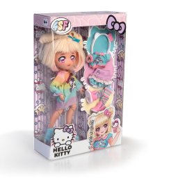 Hello kitty - papusa manga fashion unicorns cu accesorii