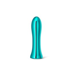 NS Novelties INYA Stralucire Fina Vibrator din Aluminiu Turcoaz Senzatii Rafinate Puternic Solid si Frumos