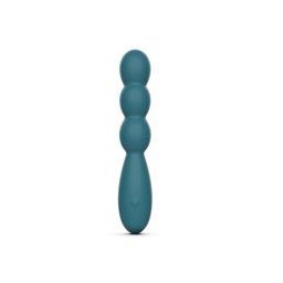 NS Novelties Vise de Aur Rosa Vibrator Clasic cu Bile Verde Smarald