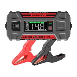 Redresor Auto Lokithor J401X - 2500A 12V 74Wh cu Lanterna Negru