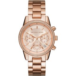 MICHAEL Michael Kors Ceas analogic 'MK6357' auriu - roz