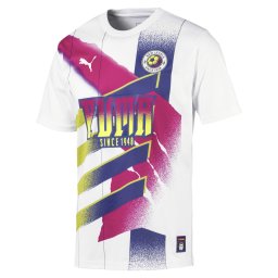 PUMA Tricot 'Retro' albastru / galben / ciclam / alb