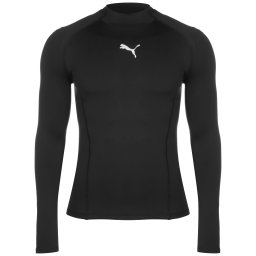 PUMA Lenjerie modelatoare 'Liga' negru / alb
