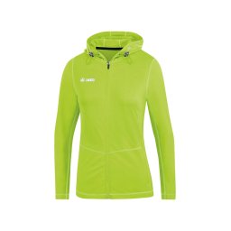 JAKO Geacă sport verde neon / alb