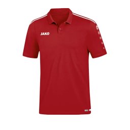 JAKO Tricou funcțional 'Striker 2.0' roșu / alb