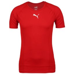 PUMA Lenjerie modelatoare 'Liga' roșu / alb