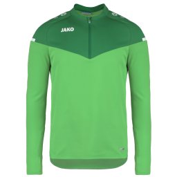 JAKO Hanorac sport 'Champ 2.0' verde / verde limetă / alb