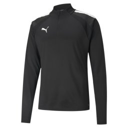 PUMA Hanorac sport 'Team Liga' negru / alb