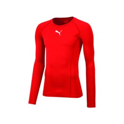 PUMA Tricou funcțional roșu intens / alb