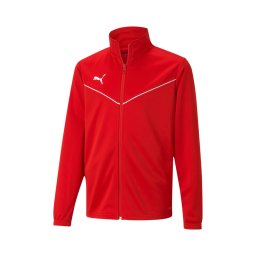 PUMA Geacă sport 'TeamRise' roșu / alb