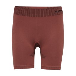 Hummel Pantaloni sport 'First' roșu ruginiu / negru