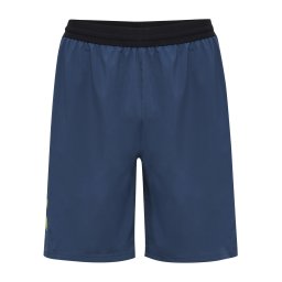 Hummel Pantaloni sport 'Lead Pro' bleumarin / verde limetă / negru