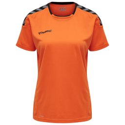 Hummel Tricot 'Authentic Poly' gri / portocaliu închis / negru