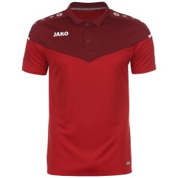 JAKO Tricou funcțional 'Champ 2.0' roșu / roşu închis / alb