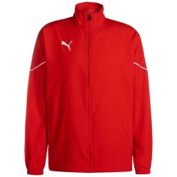 PUMA Geacă sport roșu / alb