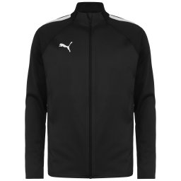 PUMA Geacă sport 'Team Liga' negru / alb