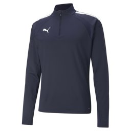 PUMA Hanorac sport 'Team Liga' albastru marin / alb