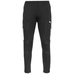 PUMA Pantaloni sport 'TeamLiga' negru / alb