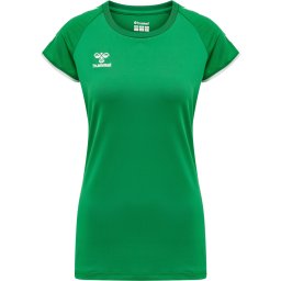 Hummel Tricou funcțional verde iarbă / alb