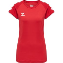 Hummel Tricou funcțional roși aprins / alb