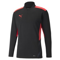 PUMA Tricou funcțional 'Cup' roși aprins / negru