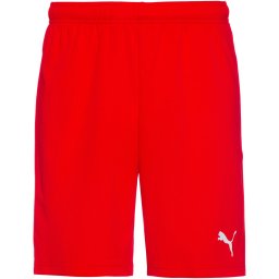 PUMA Pantaloni sport 'TeamRise' roșu / alb