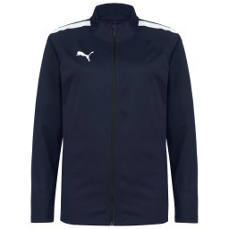 PUMA Geacă sport 'Team Liga' albastru închis / alb