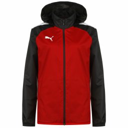 PUMA Geacă sport 'Team Liga' roșu / negru / alb
