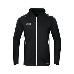JAKO Geacă sport negru / alb