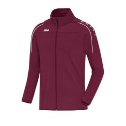 JAKO Geacă sport roșu burgundy / alb