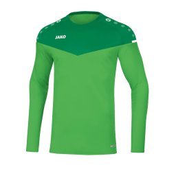 JAKO Tricou funcțional verde / verde iarbă / alb