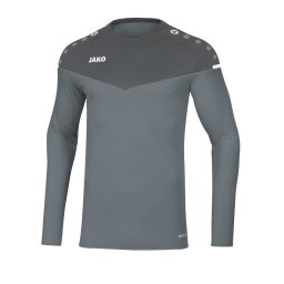 JAKO Tricou funcțional 'Champ' gri / gri închis / alb