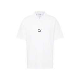 PUMA Tricou negru / alb