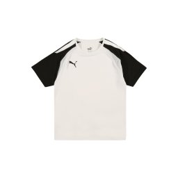PUMA Tricou funcțional 'Teampacer' negru / alb lână