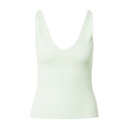 Urban Classics Top brodat verde mentă