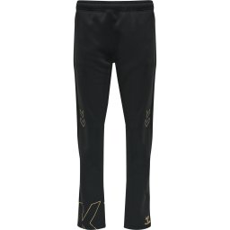 Hummel Pantaloni sport 'Cima' galben miere / negru