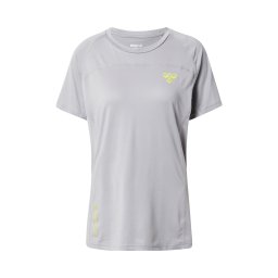Hummel Tricou funcțional gri / verde limetă