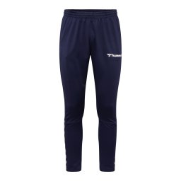 Hummel Pantaloni sport 'Authentic' albastru marin / alb