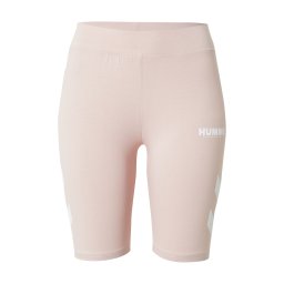 Hummel Pantaloni sport 'Legacy' roz pudră / alb