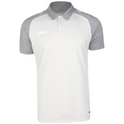 JAKO Tricou funcțional gri / alb