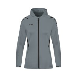 JAKO Geacă outdoor 'Challenge' gri / negru