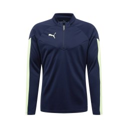 PUMA Tricou funcțional 'Final' bleumarin / verde kiwi / alb